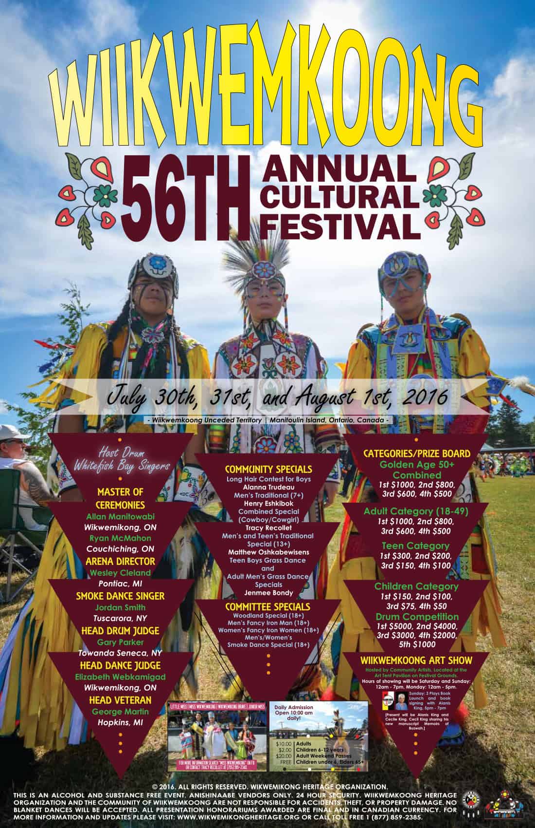 56th Annual Wikwemkoong Cultural Festival